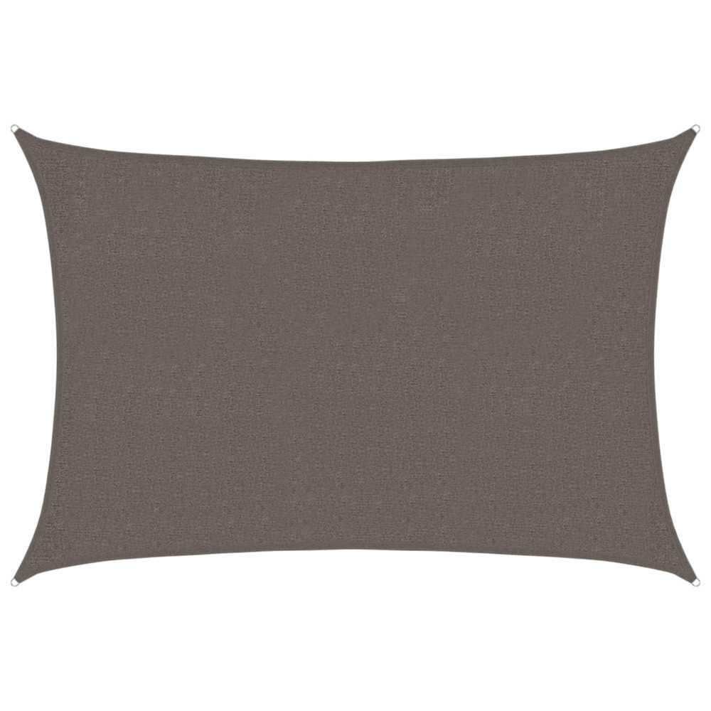Voile d'ombrage 160 g/m² anthracite 2x3 m pehd