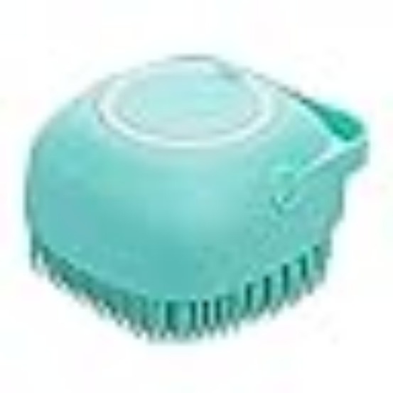 Brosse de bain pour animaux de compagnie avec distributeur de shampooing dtopbuyage