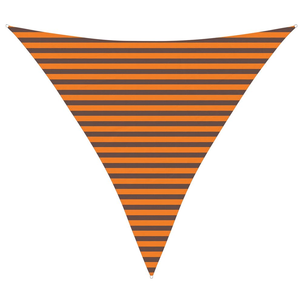 Voile d'ombre triangulaire 3,6 x 3,6 x 3,6 m