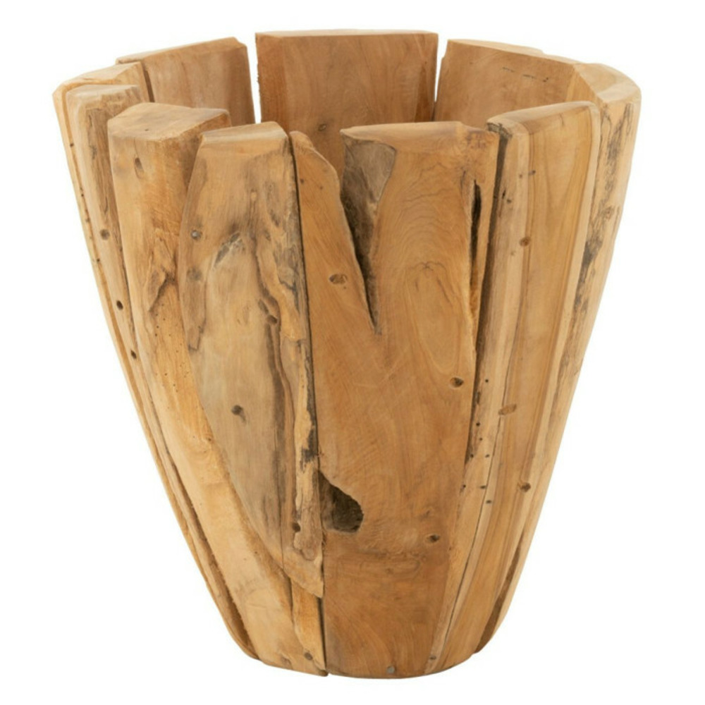 Cache-pot en bois 