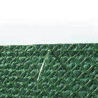 Brise-vue vert en maille plastique 100% occultant tandem - 1,5 x 5 m