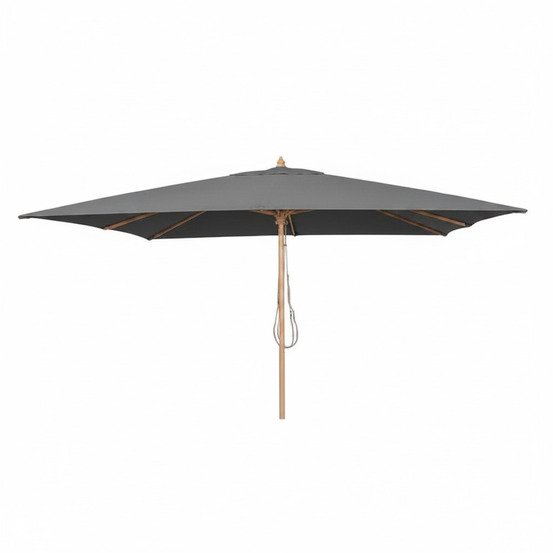 Parasol droit gris 4x3 m pegasia