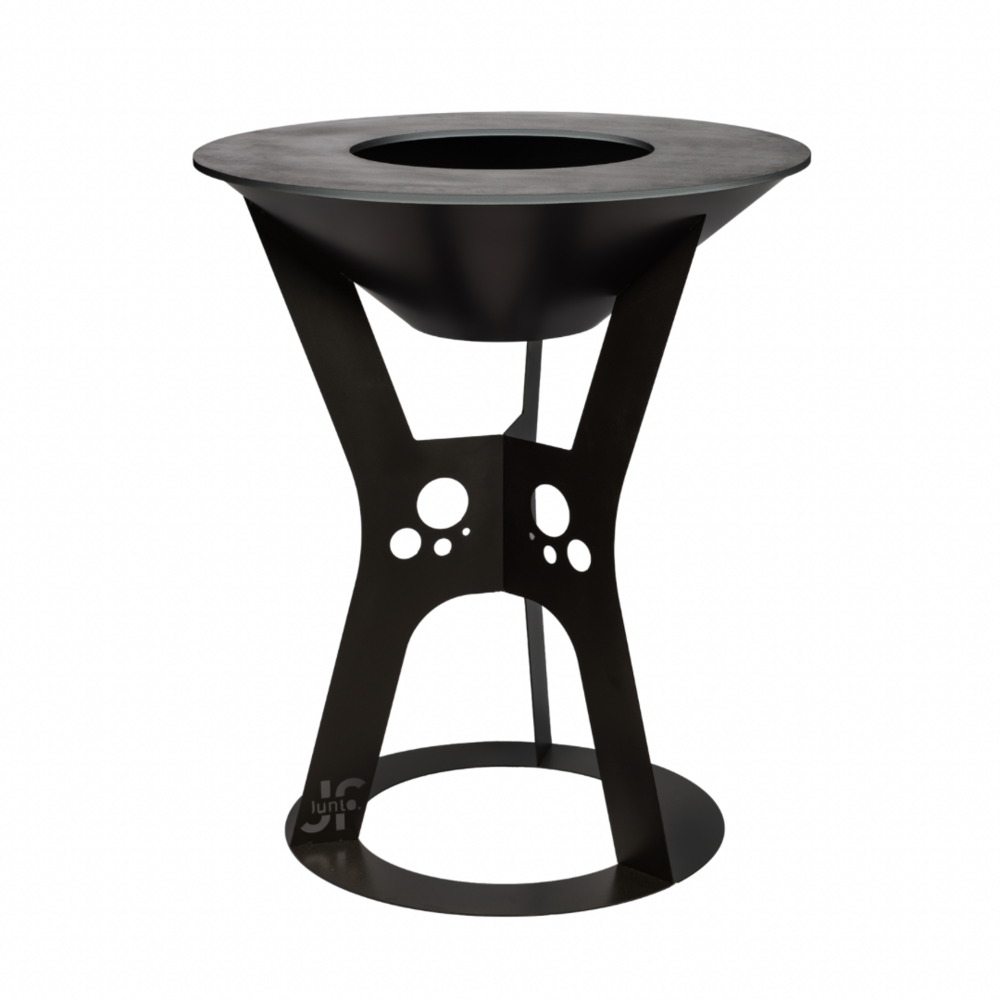 Brasero haut de gamme - terrasse et jardin, finitions élégantes, fabrication française - Monaco