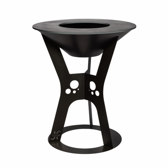 Brasero haut de gamme - terrasse et jardin, finitions élégantes, fabrication française - Monaco