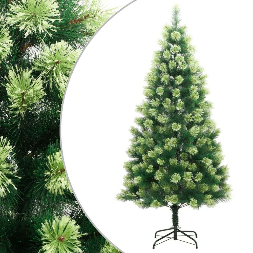 Sapin de noël artificiel à charnières avec support 150 cm