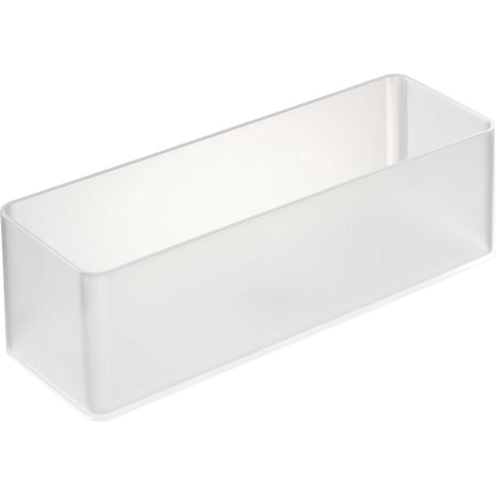 Set de 2 boîtes de rangement empilables tower 24 x 8 x 7,2 cm