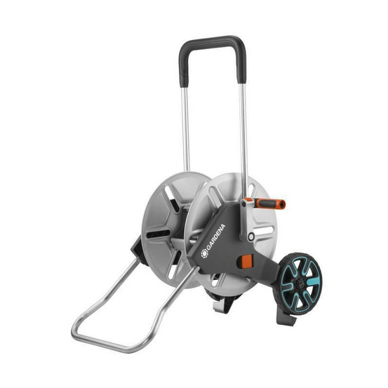 Gardena devidoir sur roues aquaroll m metal