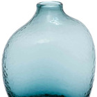 Vase verre amore émeraude 12x8x14cm