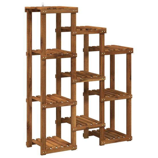 Support de plante naturel 85 x 30 x 114,5 cm