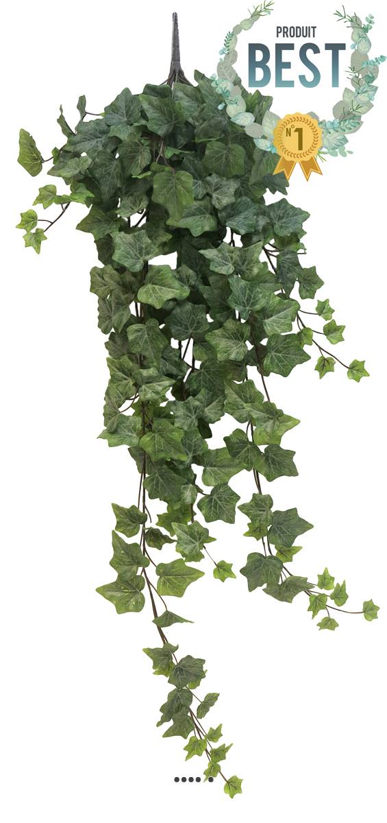 Lierre artificiel en chute 259 feuilles l 100 cm froasted - best - couleur: vert