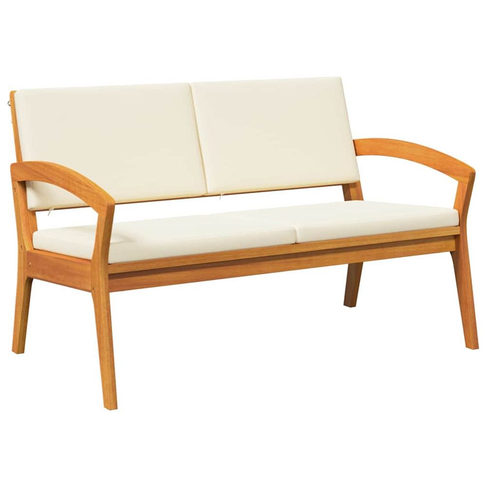 Banc de jardin huile naturelle bois d'acacia massif