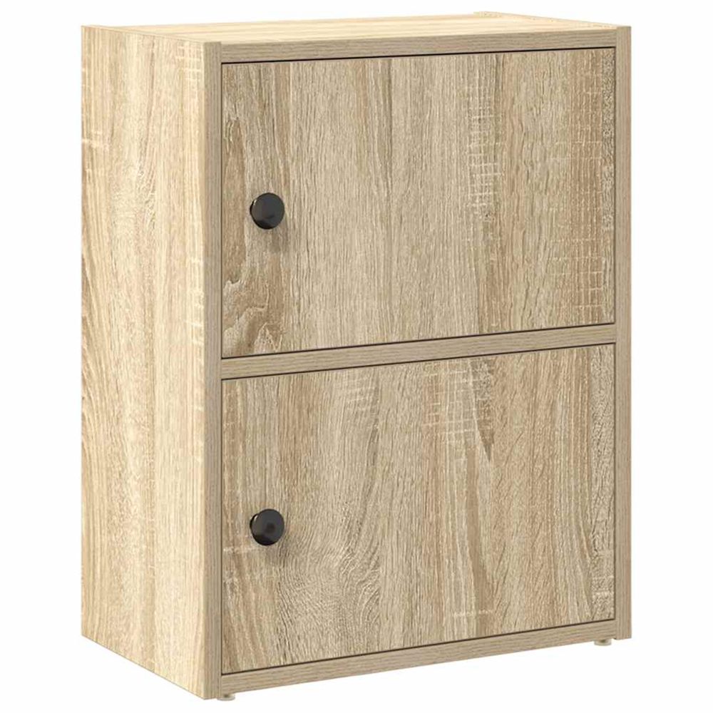 Bibliothèque chêne sonoma 40x24x52 cm bois d'ingénierie