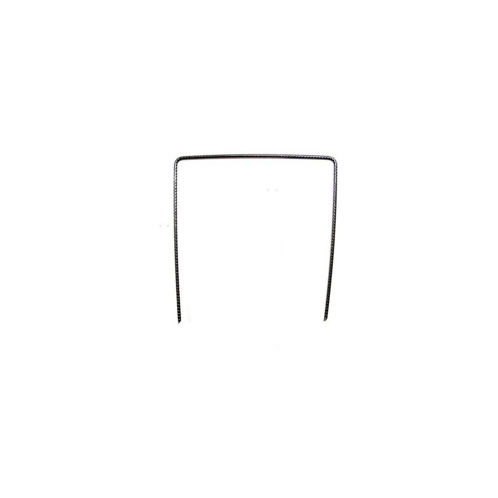 Lot de 50 agrafes métalliques 20cm x 20cm pour films paillage