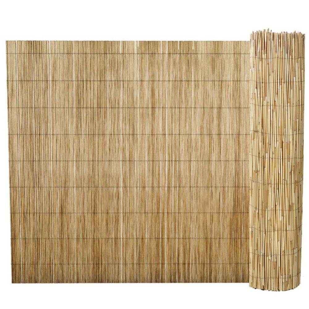 Clôture de jardin en roseau 500x125 cm