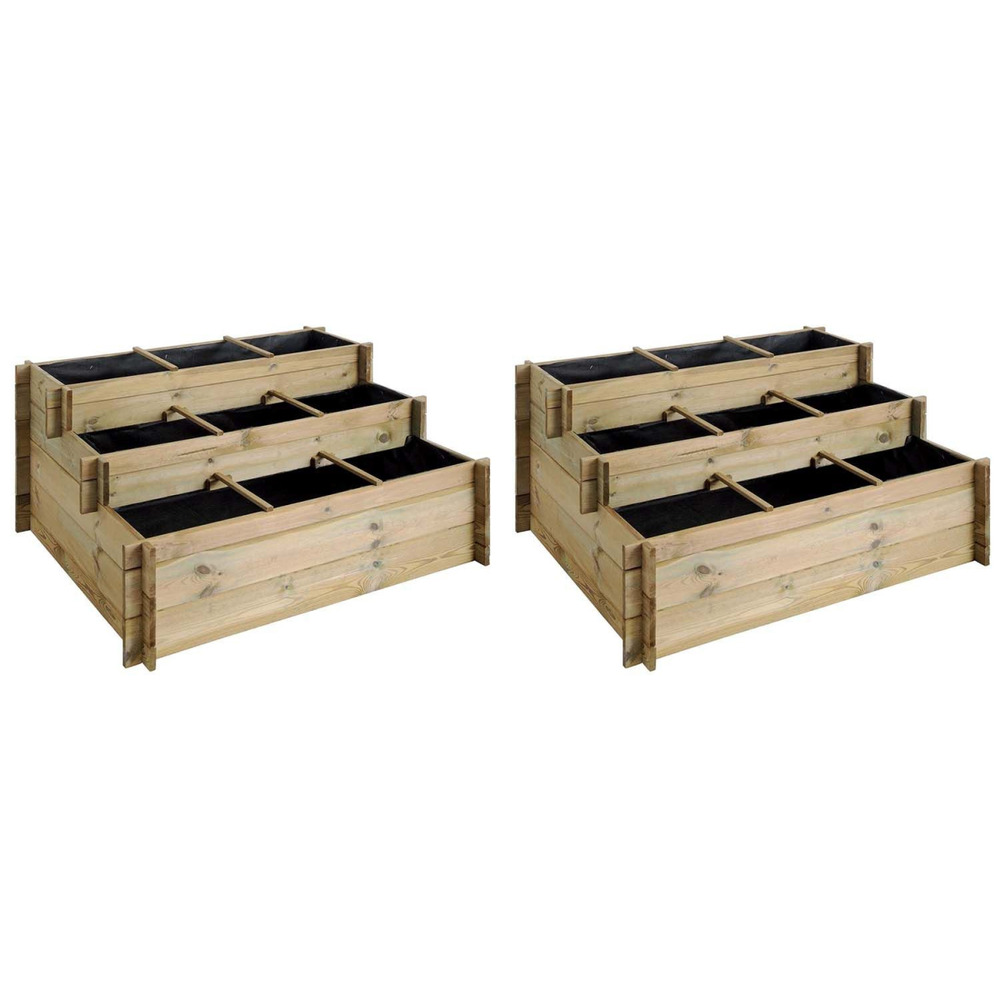 Carré potager 3 étages up