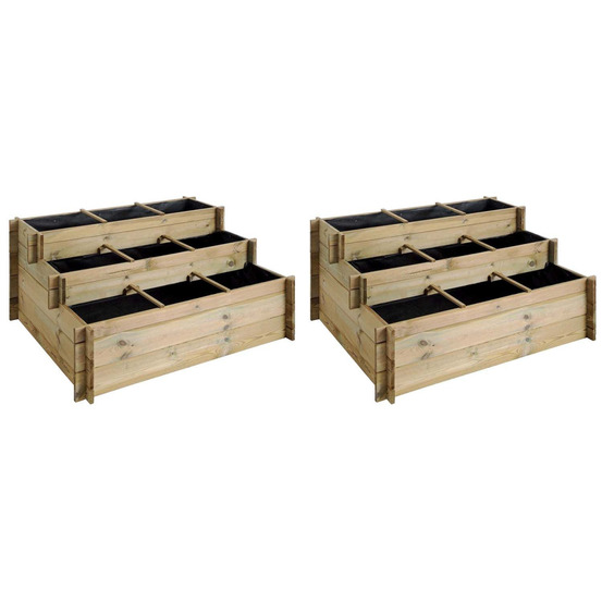 Carré potager 3 étages up