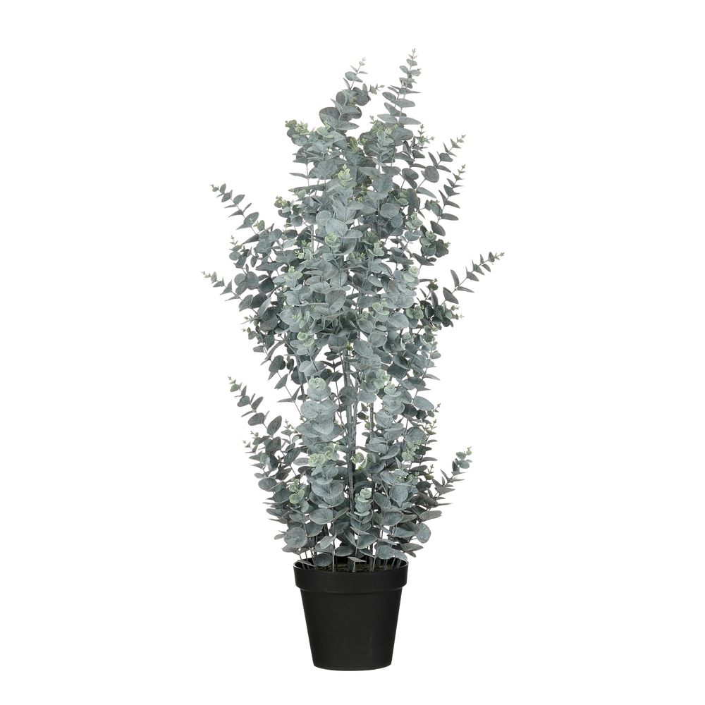 Plante artificielle eucalyptus h140x50cm - vert