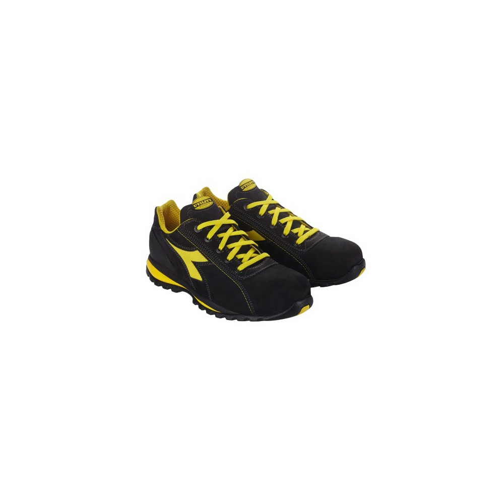Chaussures de sécurité basses glove ii low s3 sra hro noir jaune p39 diadora spa 701.170235