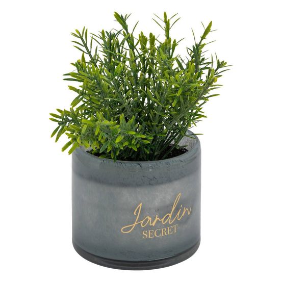 Plante artificielle en pot