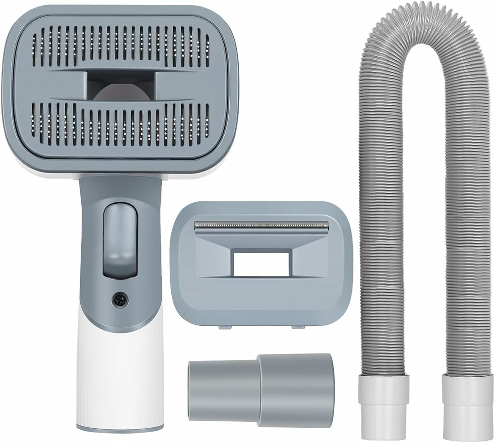 Brosse aspirateur 2 en 1 pour enlever poils animaux (32 mm)