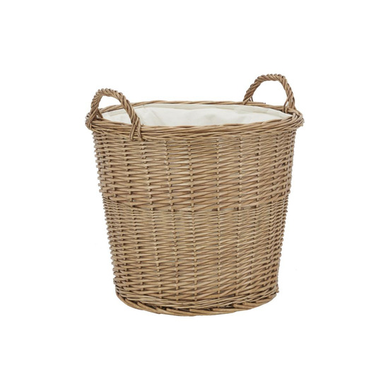 Corbeille en osier miel et coton