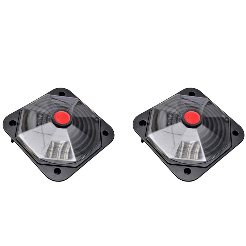 Lot de 2 chauffages solaires pour piscine 735 w