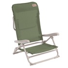 Chaise de plage pliable seaford vert vignoble