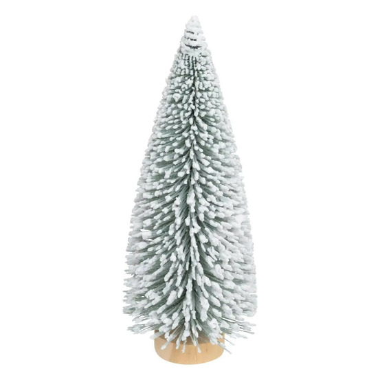 Sapin de table enneigé