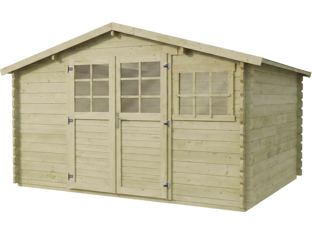 Abri de jardin en bois traité autoclave 