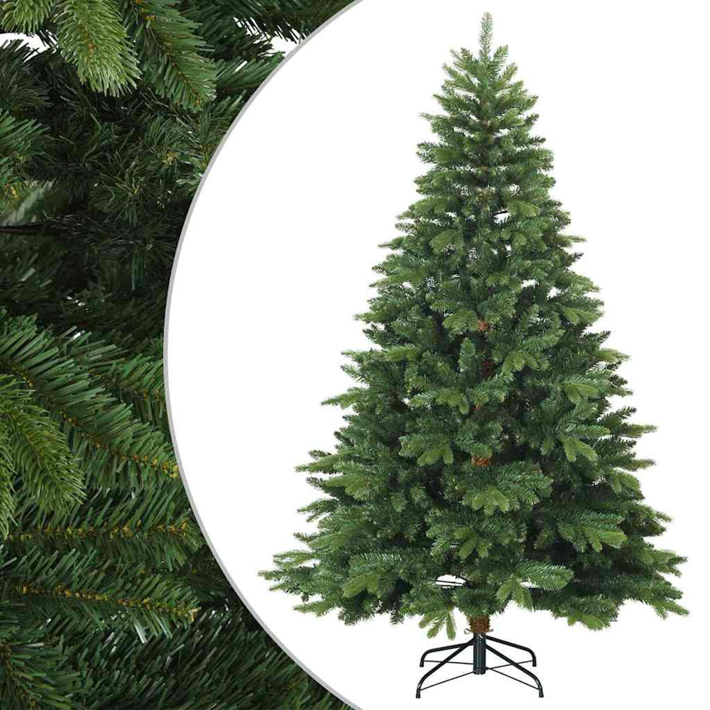 Sapin de noël artificiel à branches articulées vert 210 cm