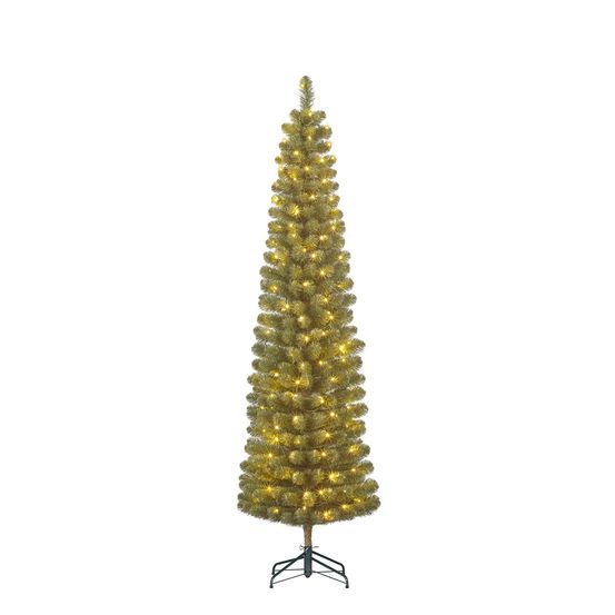 Sapin de noël artificiel charlton h215x56cm - vert