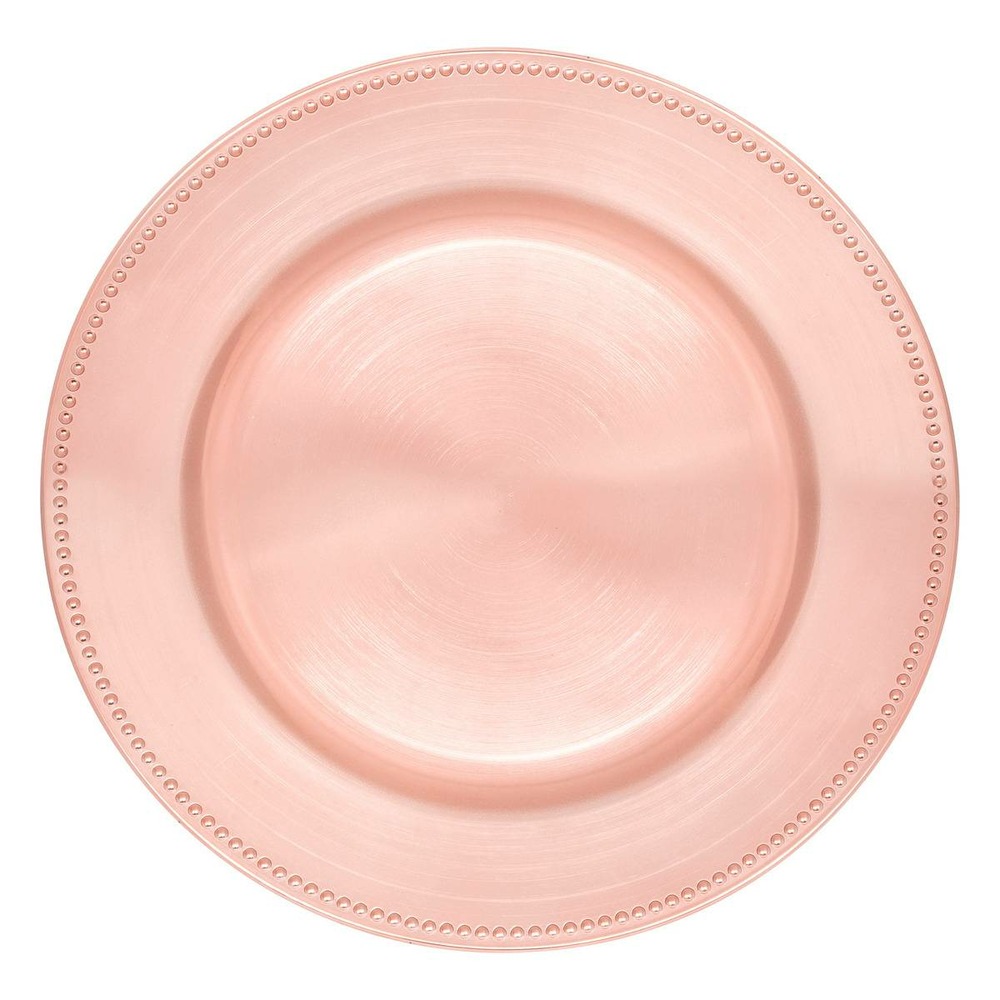 Assiette pres billes rose