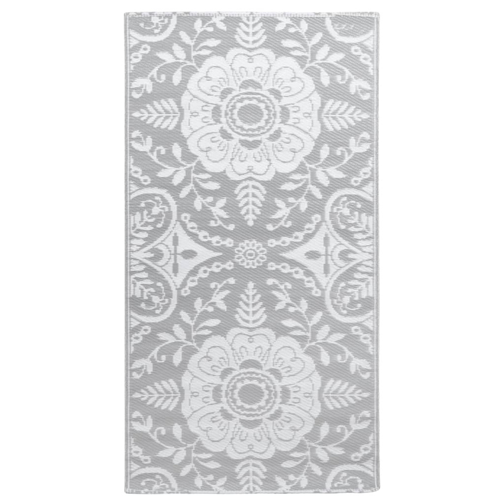 Tapis d'extérieur arakil gris clair 80x150 cm pp