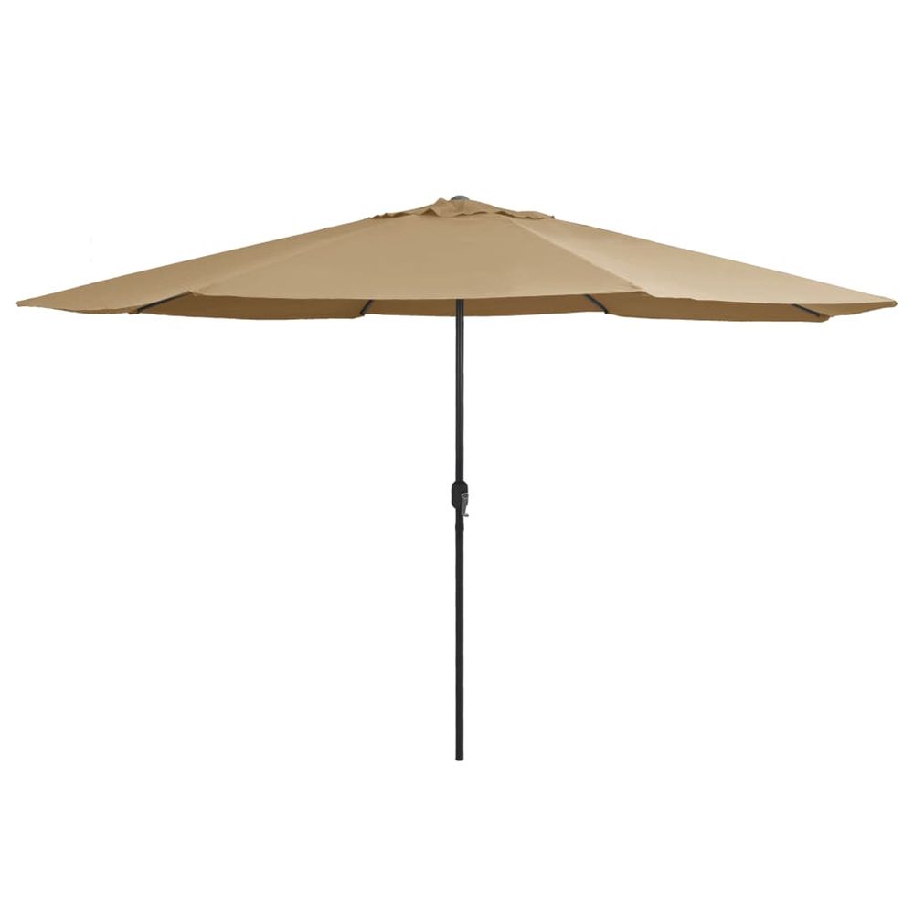 Parasol d'extÃ©rieur avec mÃ¢t en mÃ©tal