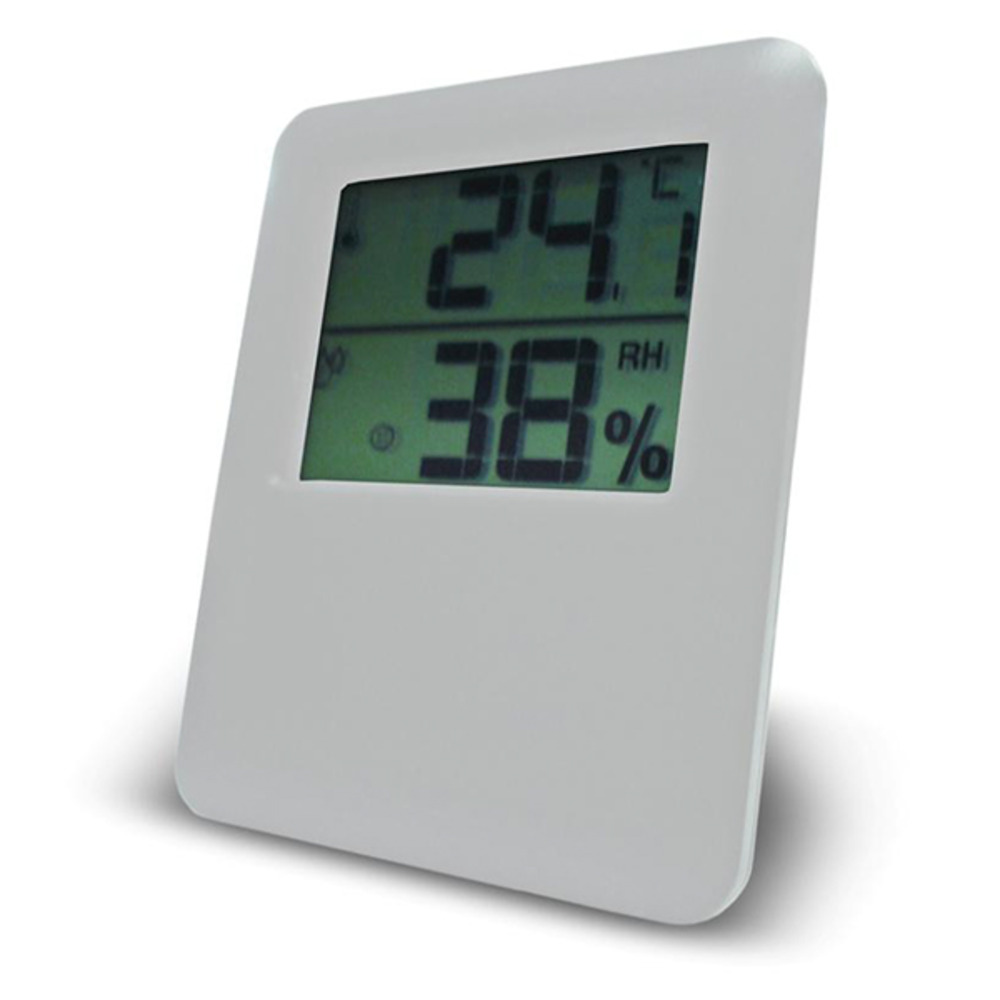 Thermomètre / hygromètre intérieur blanc - 936055