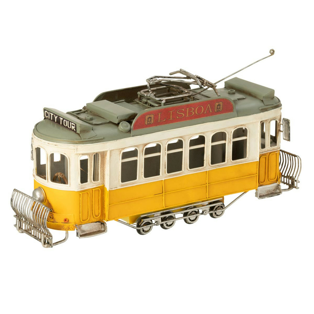 Tram déco en métal 