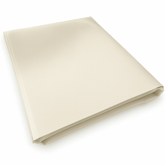 Bâche pvc sans oeillets 1,5x7 m xp640mu blanche - garantie 10 ans tecplast