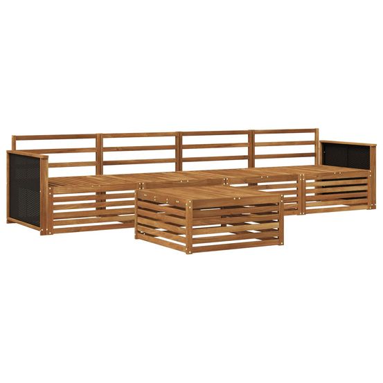 Ensemble de canapés d'extérieur 5 pc naturel