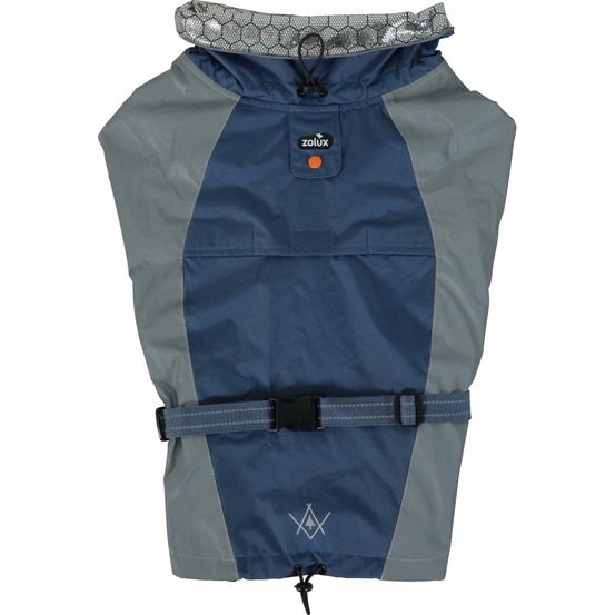 Veste technique en tissu thermo-réflecteur bleu bivouak 50 cm