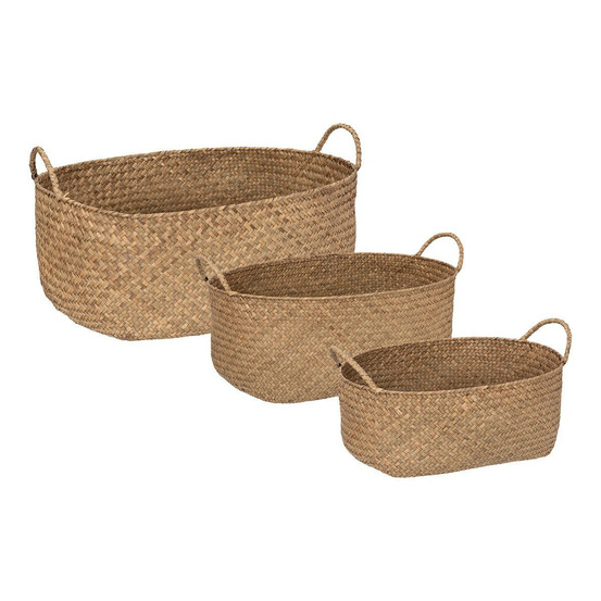 Lot de 3 paniers de rangement