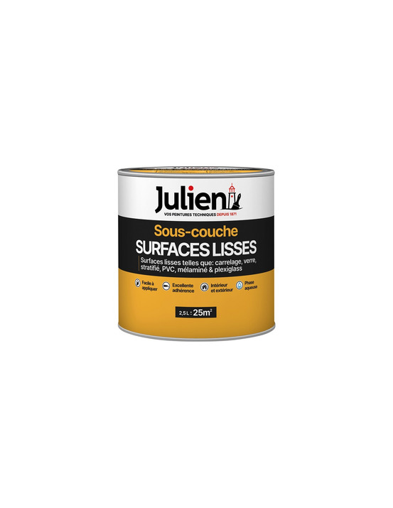 Julien s/couche surfaces lisses 2.5l - julien
