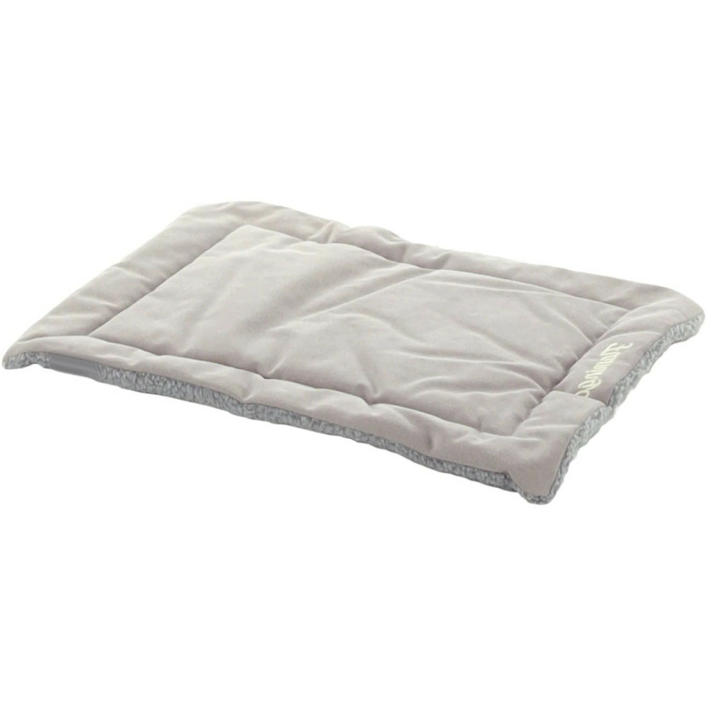 Coussin rectangle gris alisha, 55.5 x 38.5 x 2 cm, chien et chat