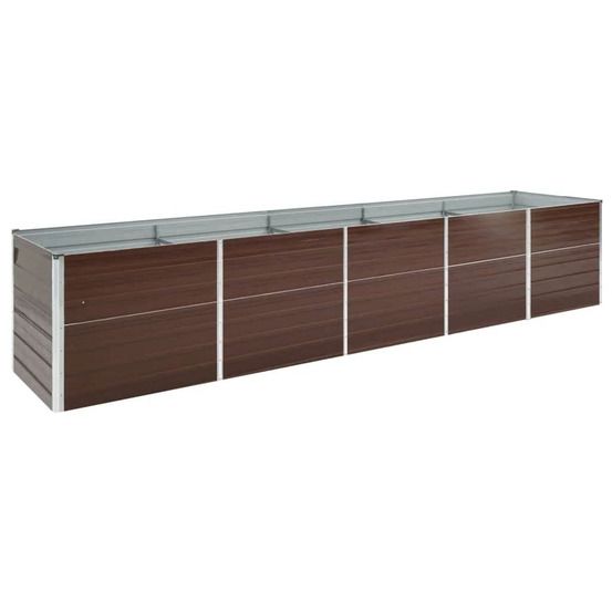 Jardinière surélevé de jardin Acier galvanisé