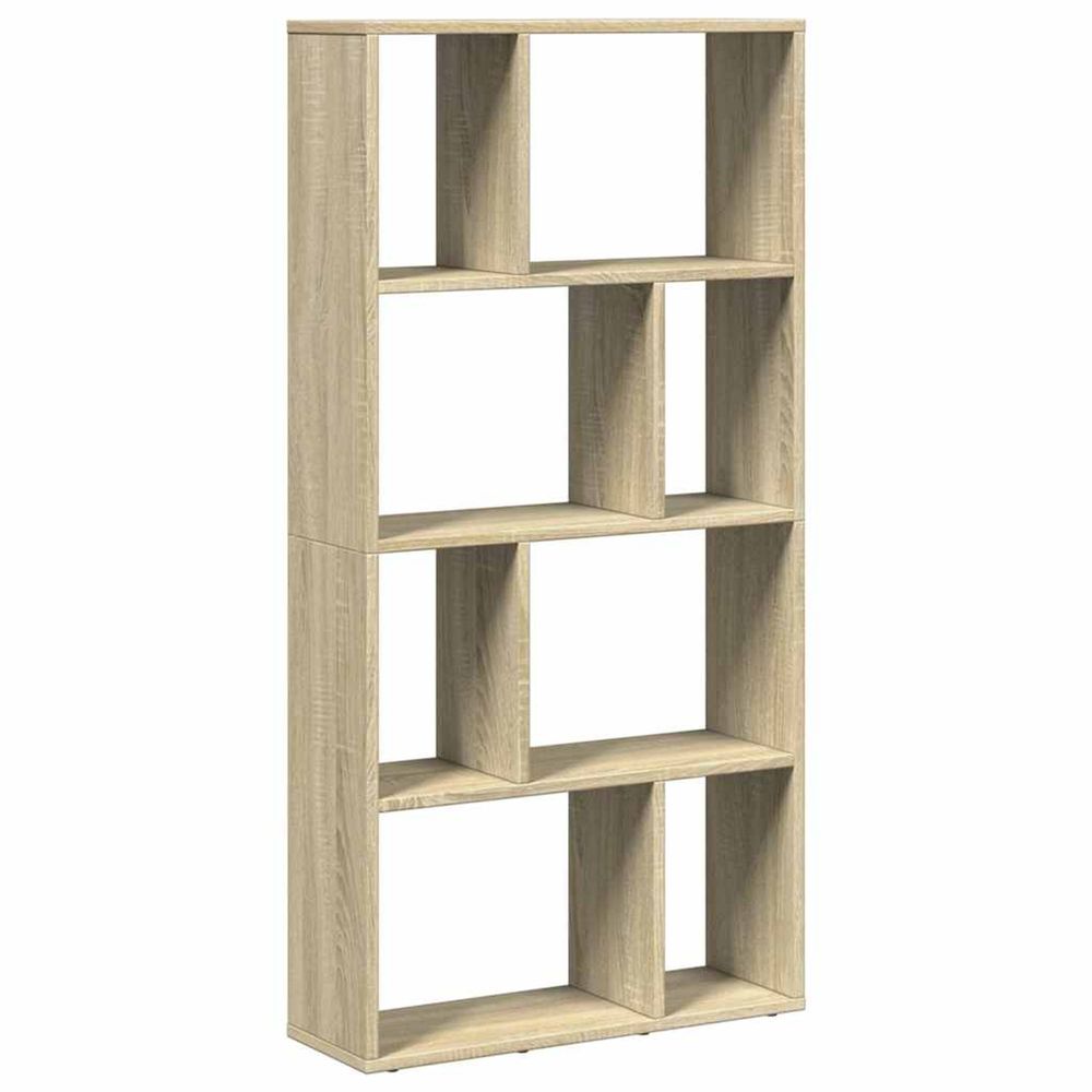 Bibliothèque chêne sonoma 60x20x120,5 cm bois d'ingénierie