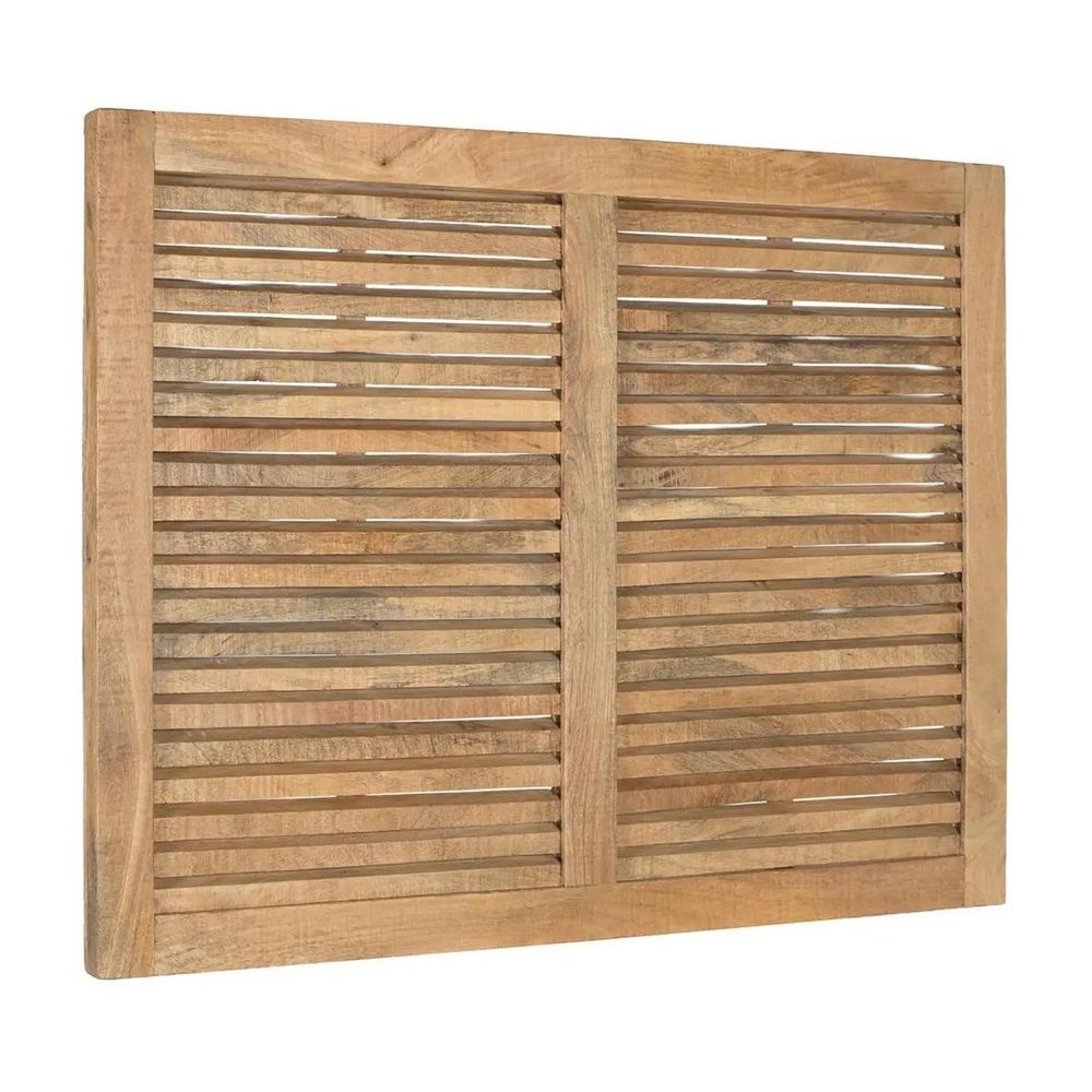 Tête de lit bois naturel - sibylle décoration d'autrefois