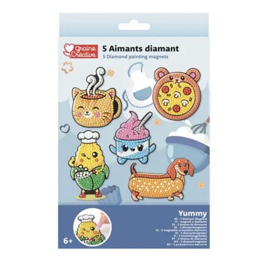 Kit diamant magnets enfant 5pcs