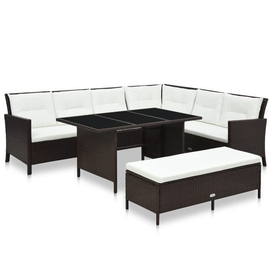 VIDAXL SALON DE JARDIN 3 12-(917755)