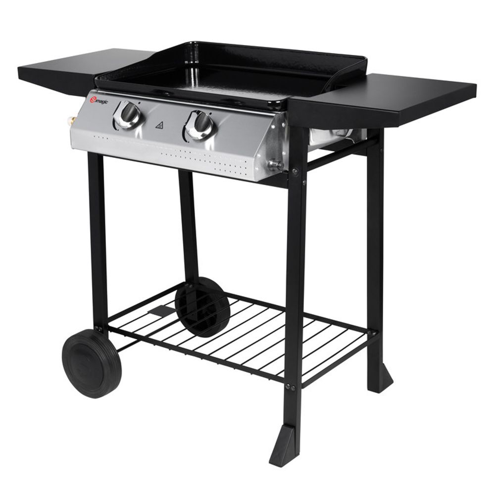 Plancha à gaz 2 feux 5,3kw pampluna