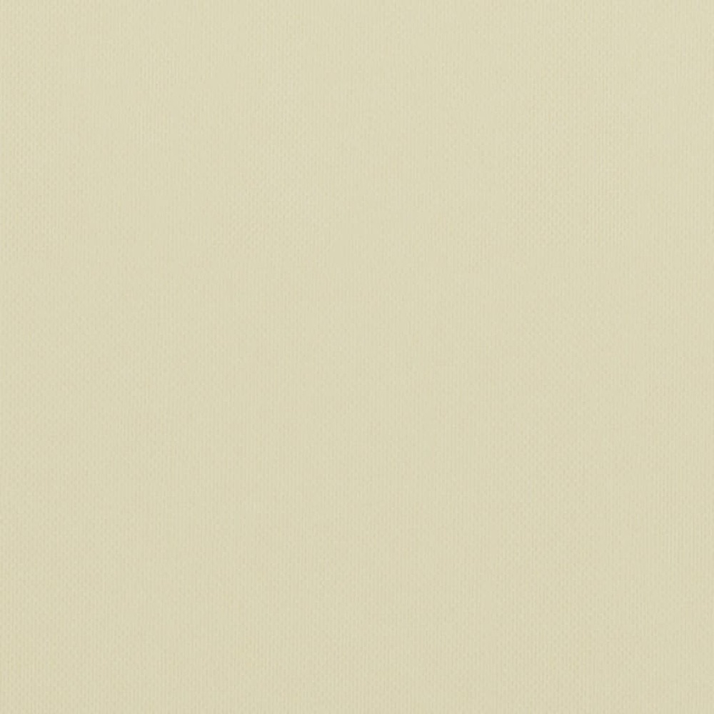 Écran de balcon crème 120x600 cm tissu oxford