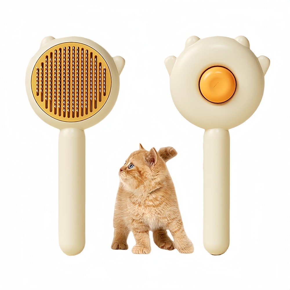 Peigne pour chat et chien en acier inoxydable 19.5×9.4cm